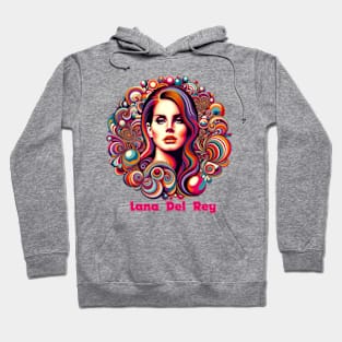 Lana Del Rey - Psychedelic Bubbles Hoodie